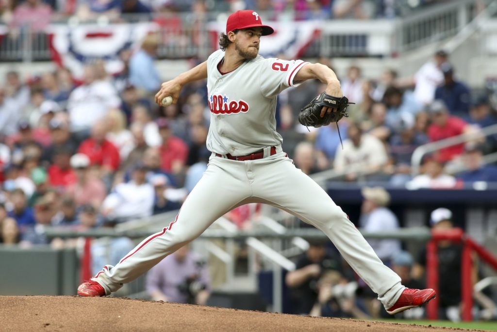 Aaron Nola at Citizens Bank Park