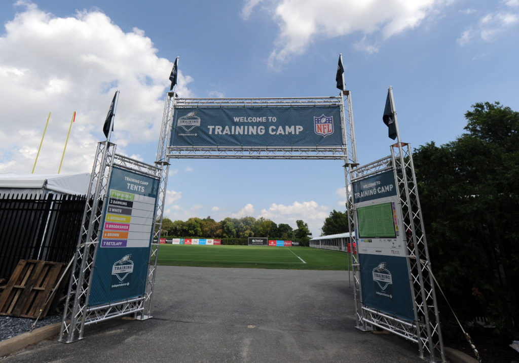 eagles training camp