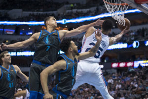 Ben Simmons vs the Mavericks