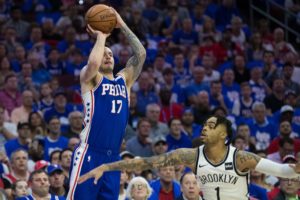 JJ Redick shot 2-7 in game one