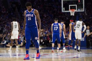 The sixers lose game one