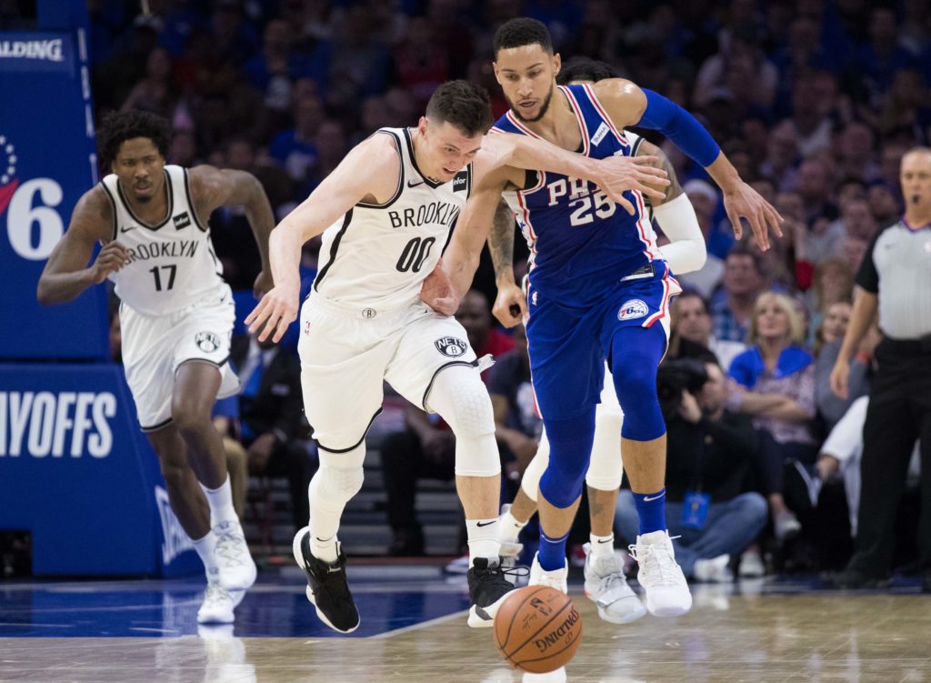 Ben Simmons and Rodions Kurucs