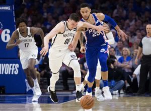 Ben Simmons and Rodions Kurucs