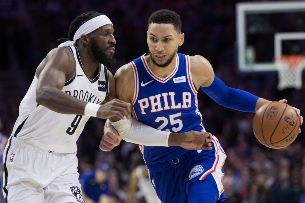 Ben Simmons and DeMarre Carroll