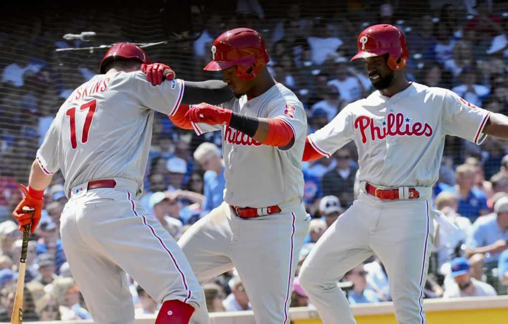 Phillies win 9-7 in chicago