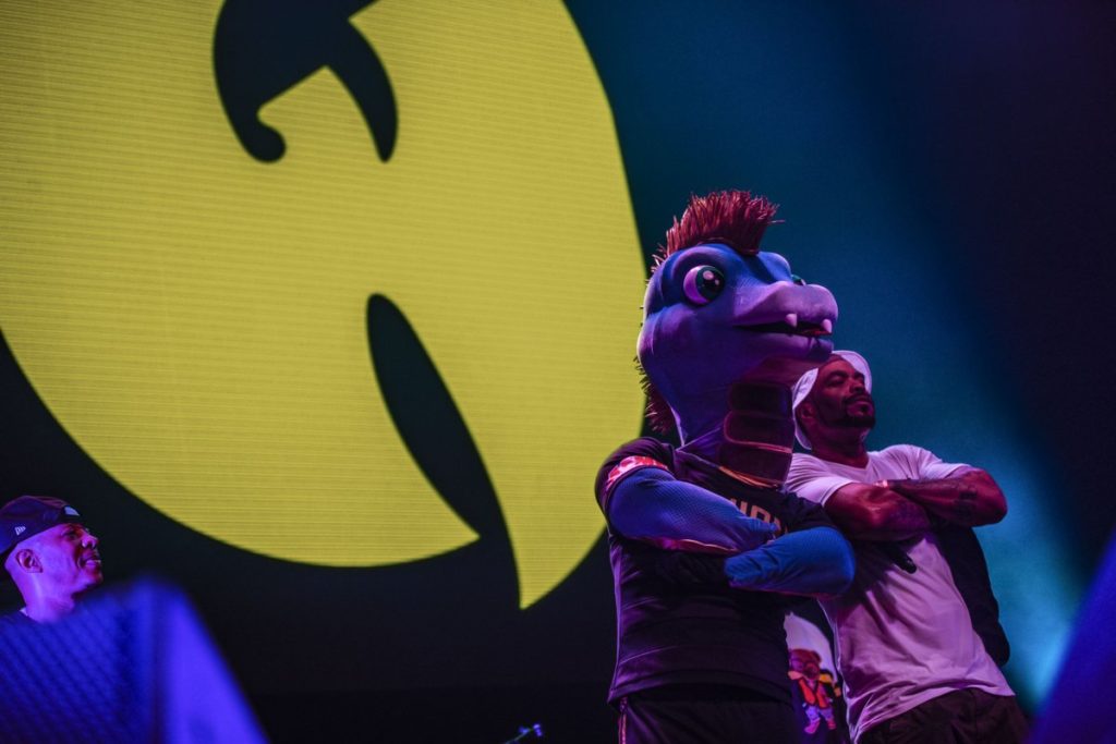 Phang with the Wu-Tang Clan