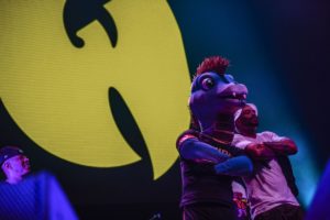 Phang with the Wu-Tang Clan