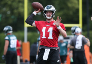 Carson Wentz 2019 OTAs