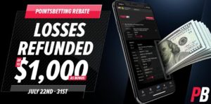 pointsbet refund
