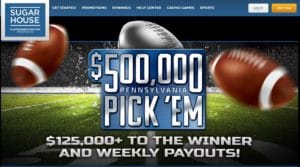 sugarhouse sportsbook pa pick em