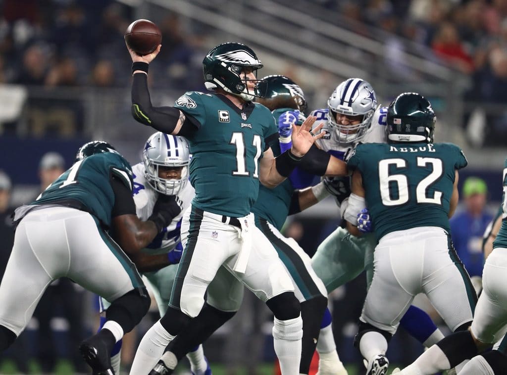 eagles cowboys betting totals