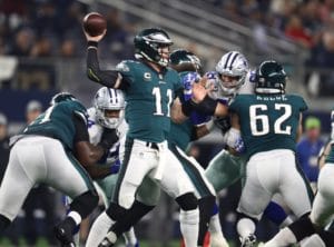 eagles cowboys betting totals