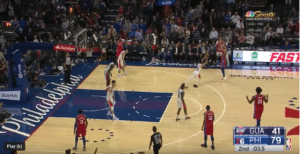 ben simmons three pointer