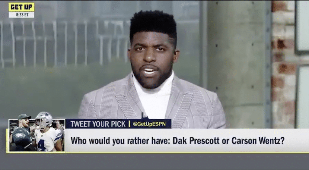 Wentz Prescott Get Up Acho