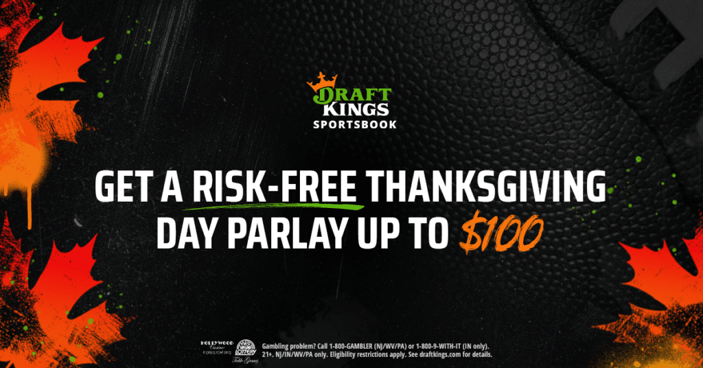 DraftKings Sportsbook thanksgiving parlay