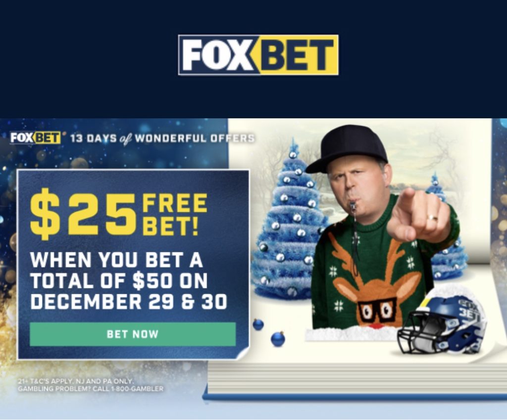 fox bet week 17 promos