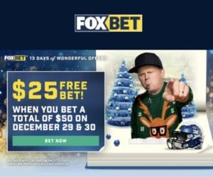fox bet week 17 promos