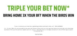 draftkings sportsbook eagles giants