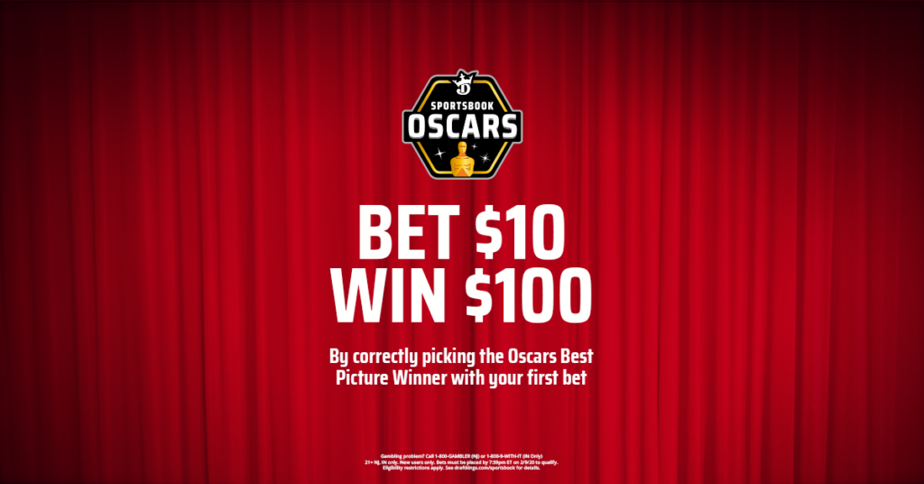 draftkings sportsbook oscars promo