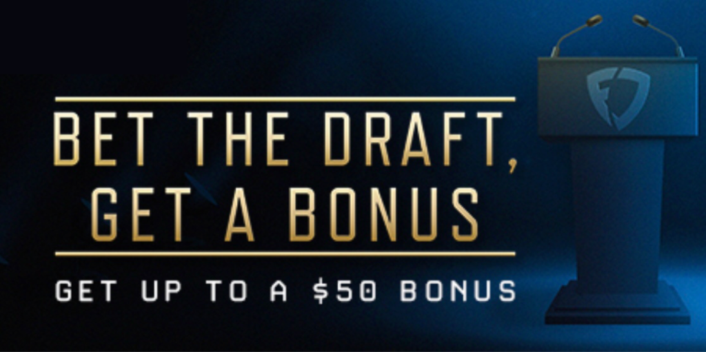 fanduel sportsbook nfl draft bonus