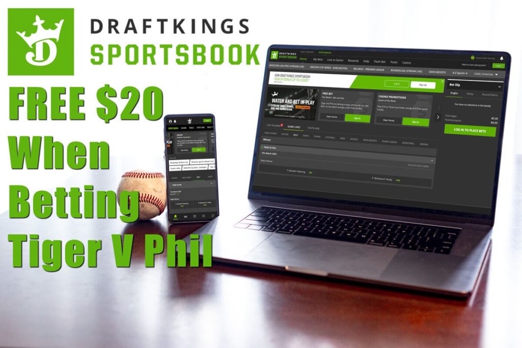draftkings sportsbook tiger vs phil