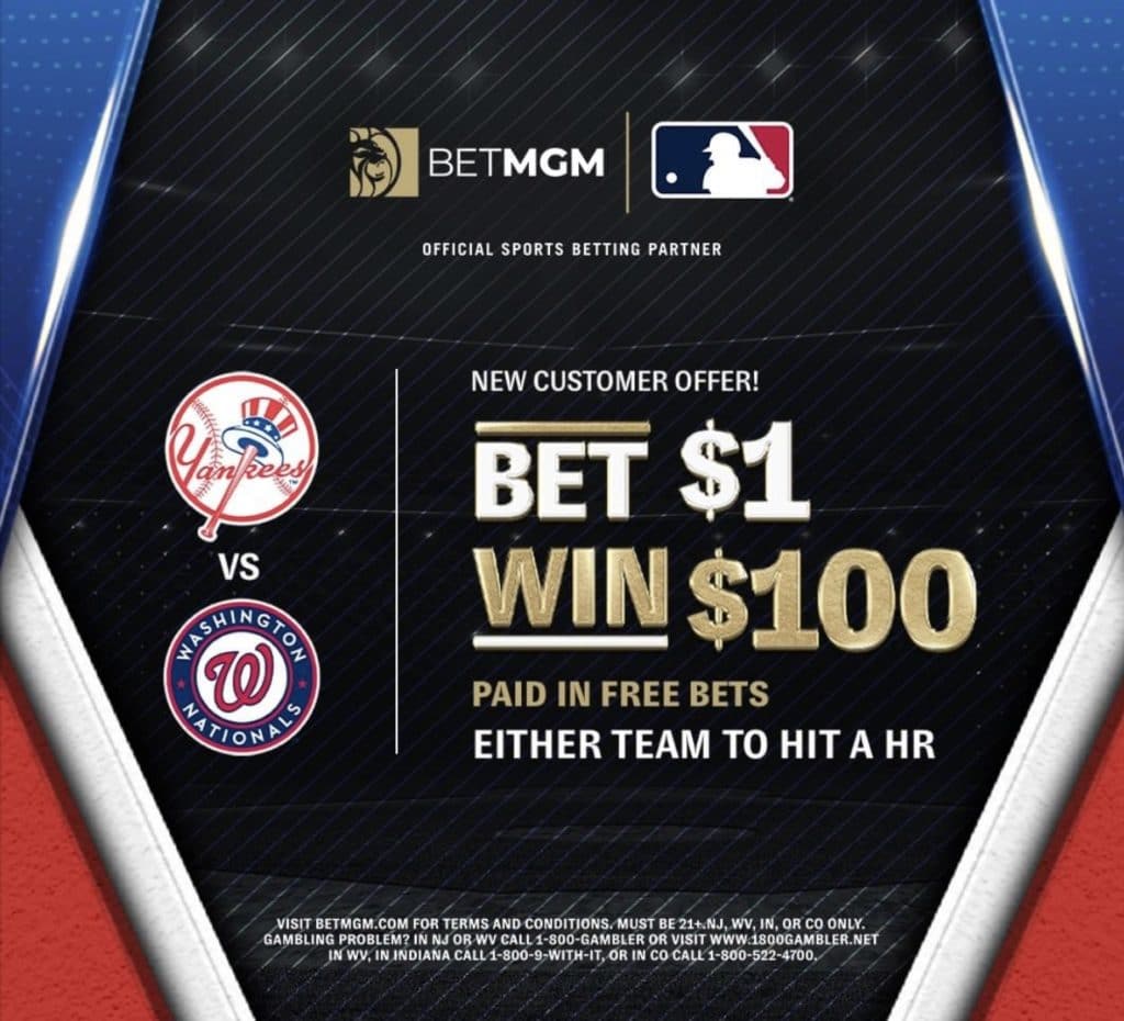 betmgm 100-1 yankees hr