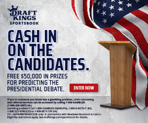 draftkings sportsbook presidential election pool