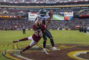 eagles washington odds