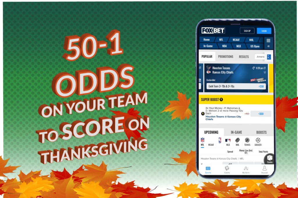 fox bet thanksgiving