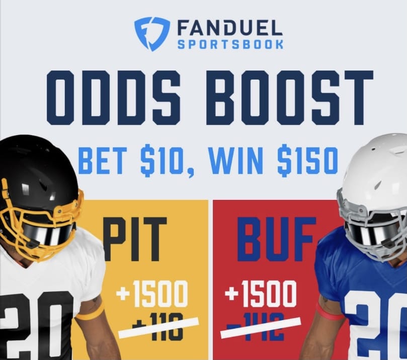 steelers bills odds promo