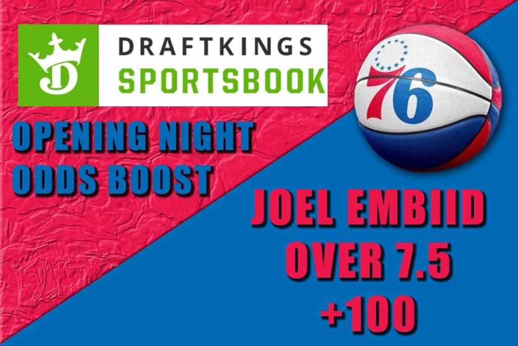draftkings sportsbook embiid