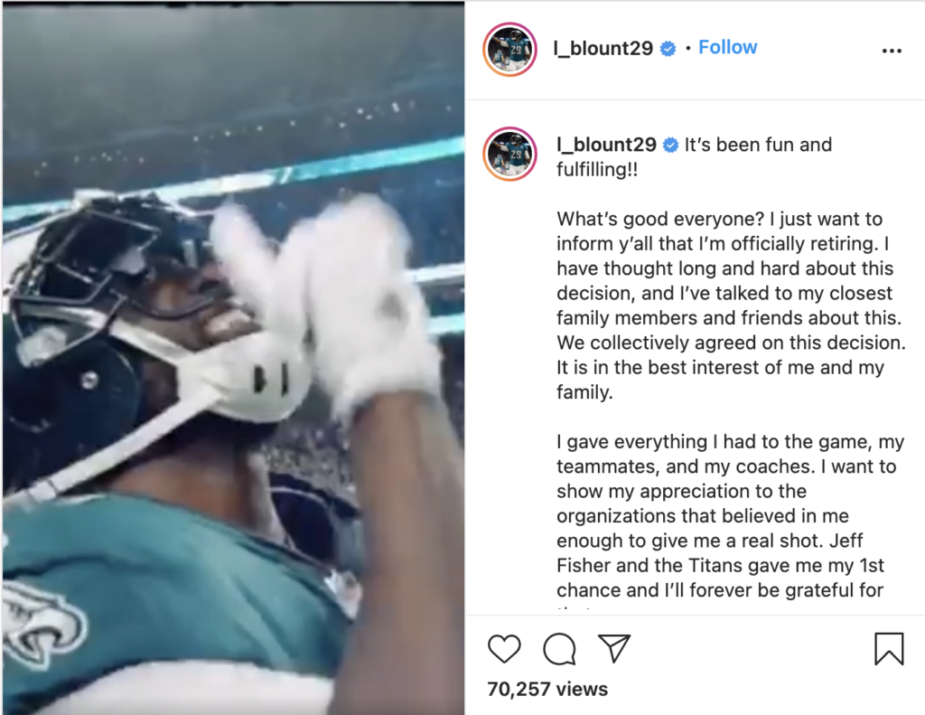 Eagles LeGarrette Blount