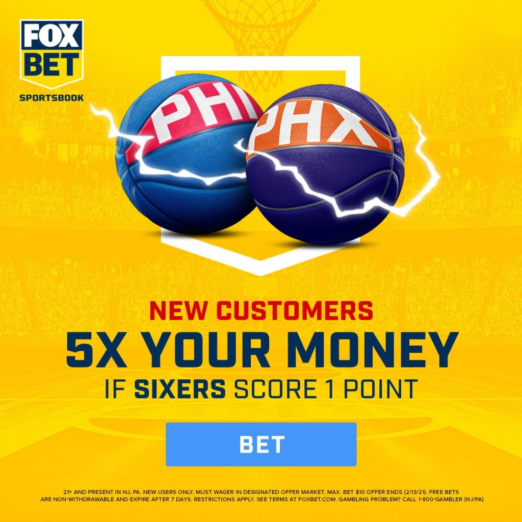 fox bet pa sixers promo