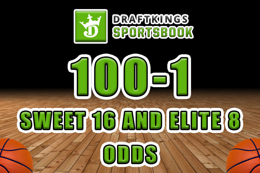 draftkings sportsbook 100-1 odds ncaa tournament