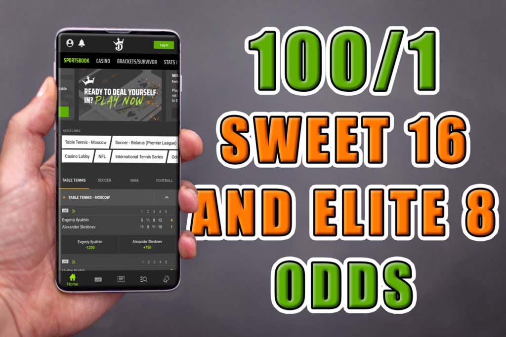 draftkings sportsbook 100-1