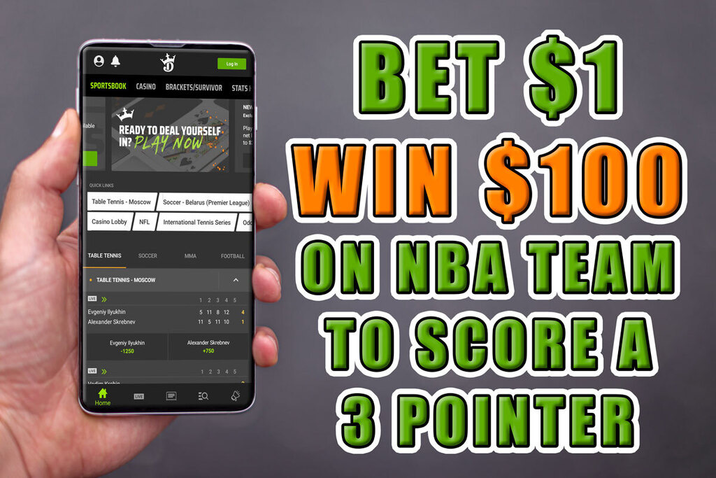 draftkings sportsbook nba promo 100-1