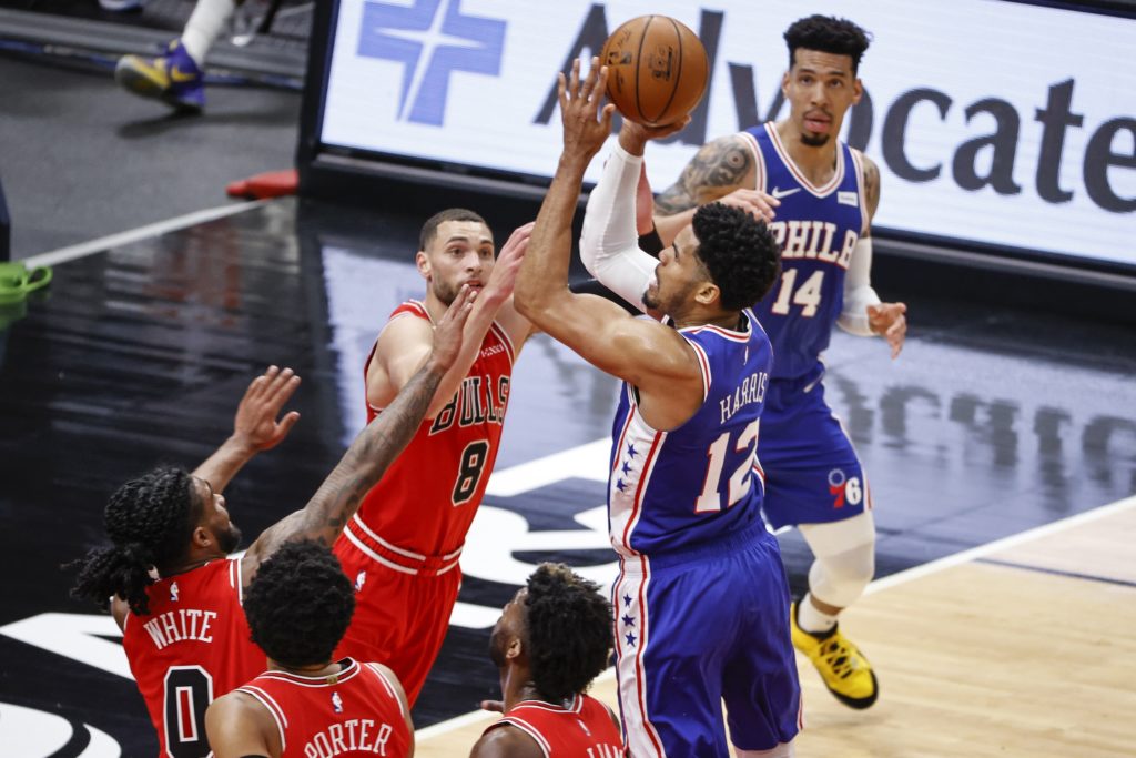 sixers bulls player prop picks