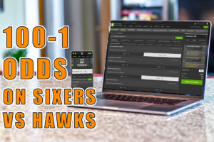 draftkings sportsbook 100-1 odds nba sixers