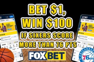 fox bet sixers 100-1