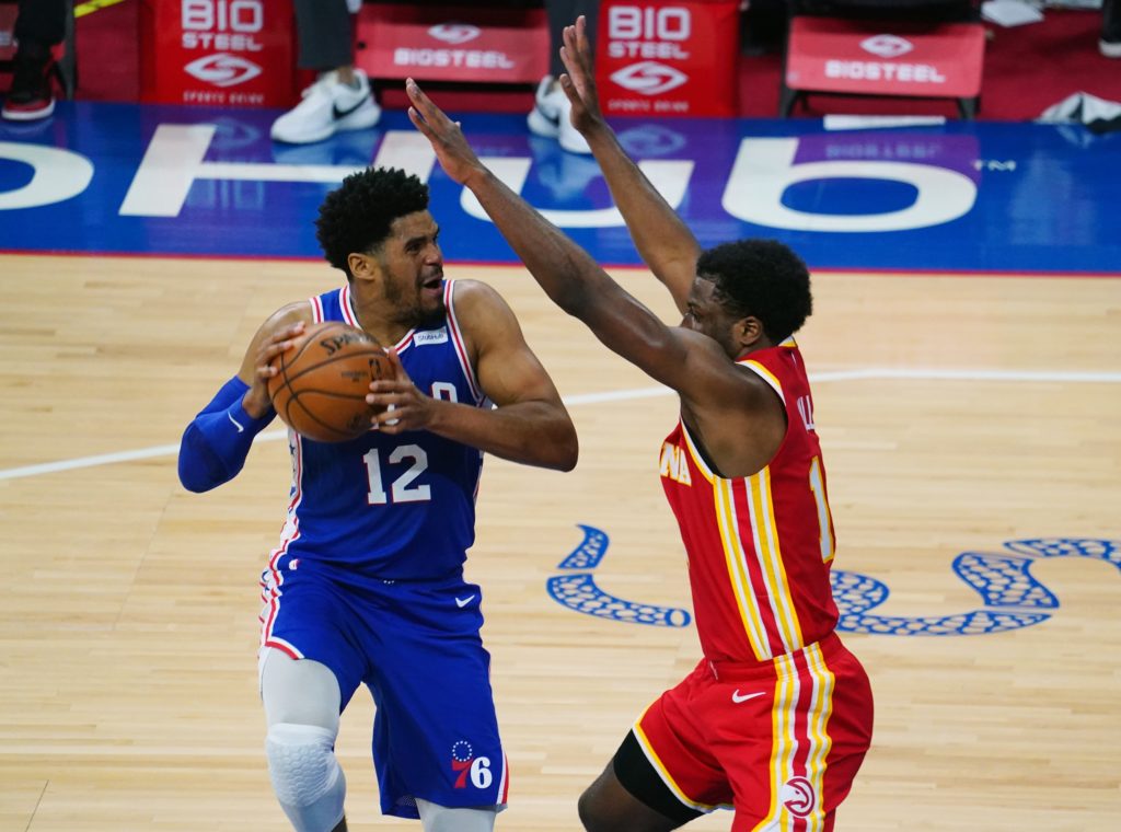 hawks sixers game 1 player prop picks