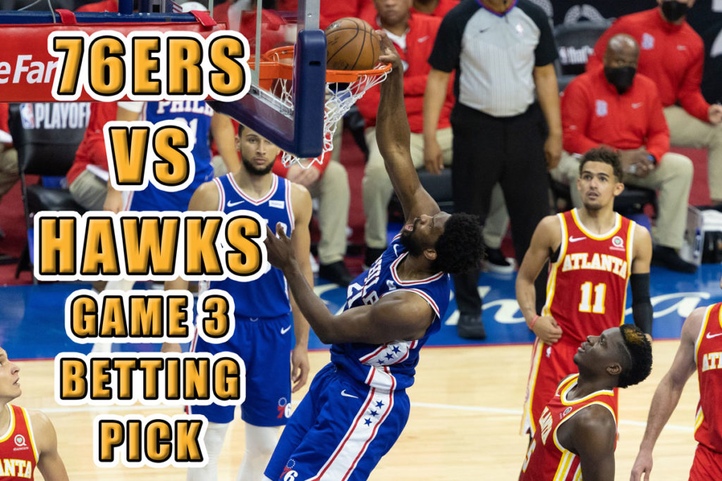 sixers hawks game 3 odds pick