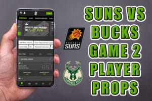 bucks suns game 2 player prop picks
