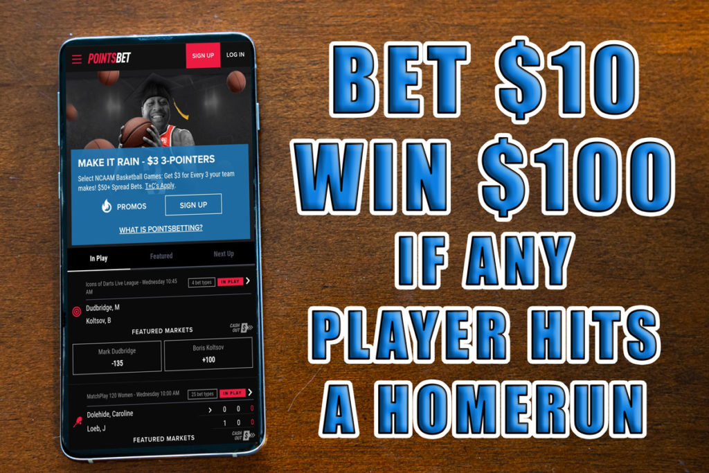 pointsbet home run derby promo