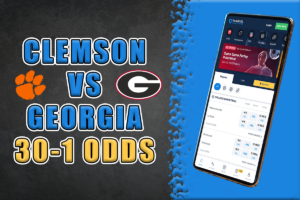 FanDuel Sportsbook 30-1 clemson georgia