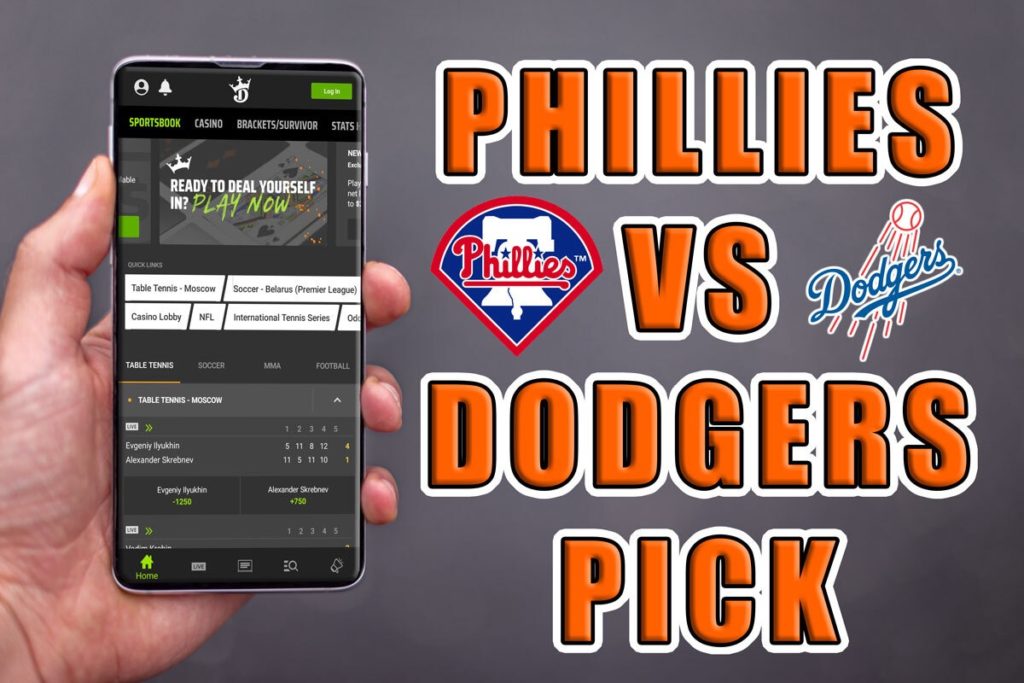 dodgers phillies pick