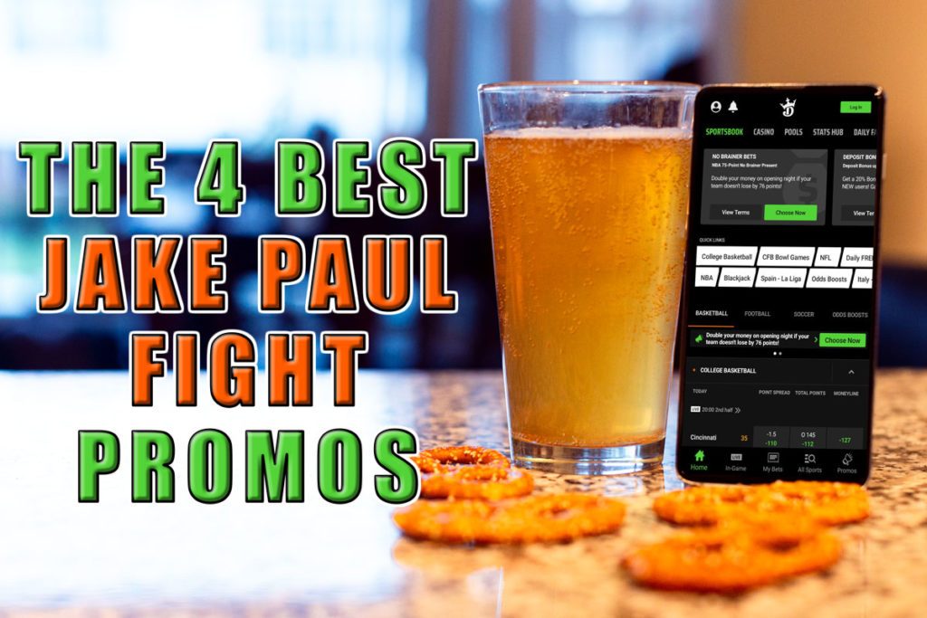 best jake paul fight betting promos