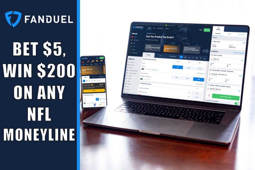 fanduel sportsbook bet 5 win 200 promo