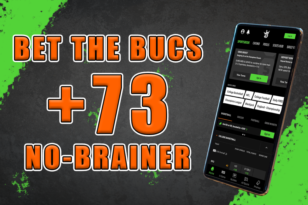 draftkings sportsbook bucs 73 promo