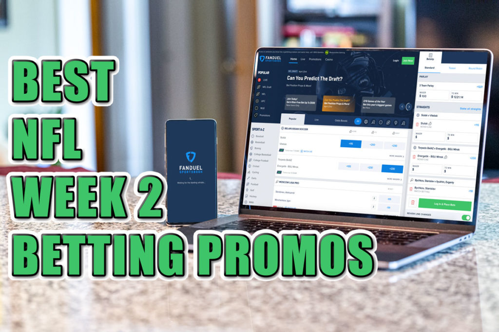 best nfl week 2 promos