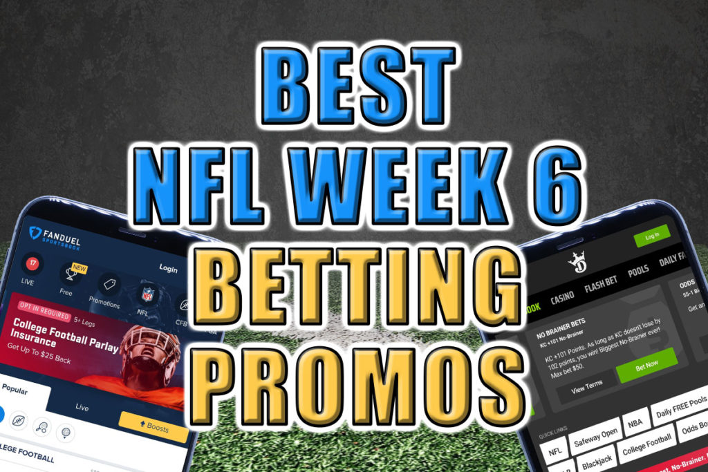 Week 6 Betting Promos